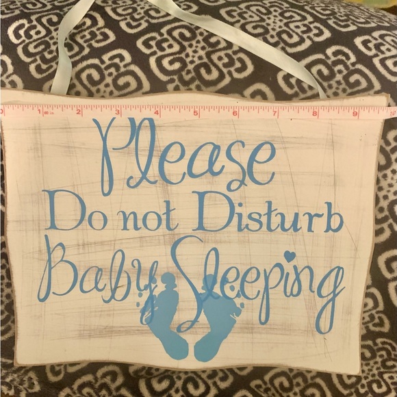 Cute Baby Do Not Disturb sign - Picture 3 of 4